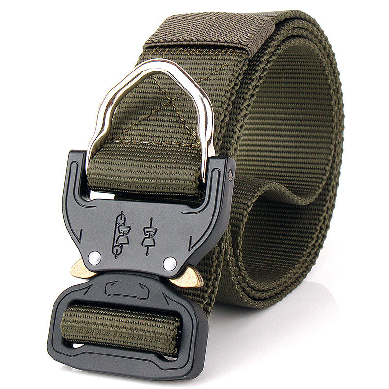 Tactical belt multi-function rappelling special forces outdoor combat training military enthusiasts men&#39;s nylon armed belt