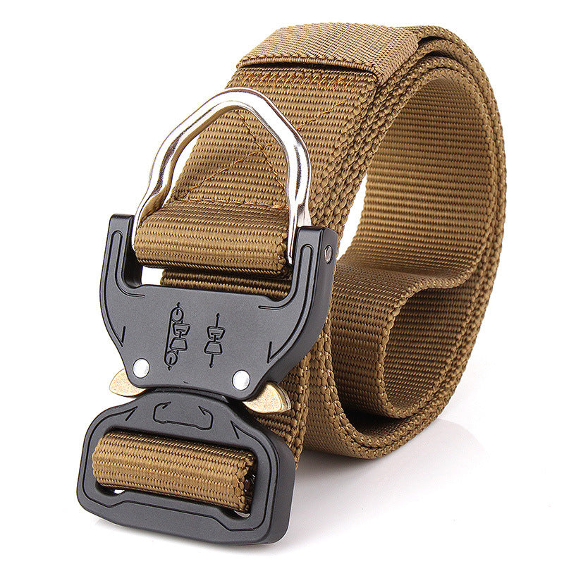 Tactical belt multi-function rappelling special forces outdoor combat training military enthusiasts men&#39;s nylon armed belt