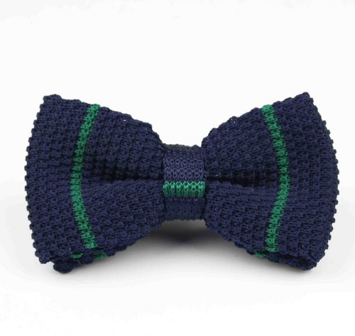 New Style Men Women Knit Bowtie Adjustable Butterfly Double Deck Neckwear Bowties Designer Knitting Dress Knitted Bow Tie