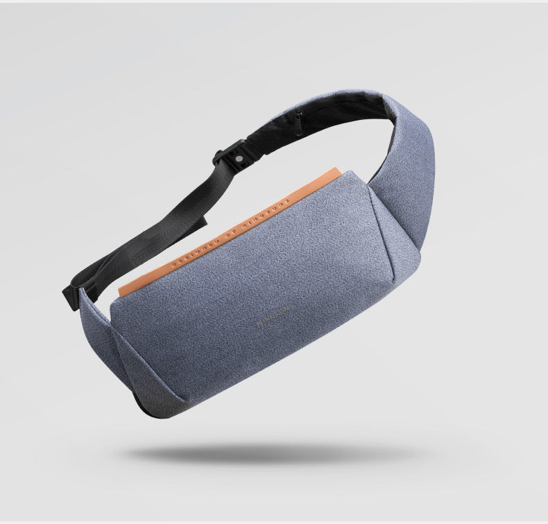 New Men&#39;s Japanese Slanted Chest Bag Outdoor Portable