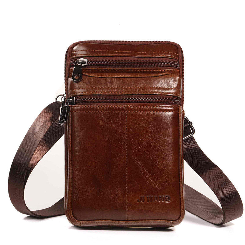 New Leather Men&#39;s Mobile Phone Pocket