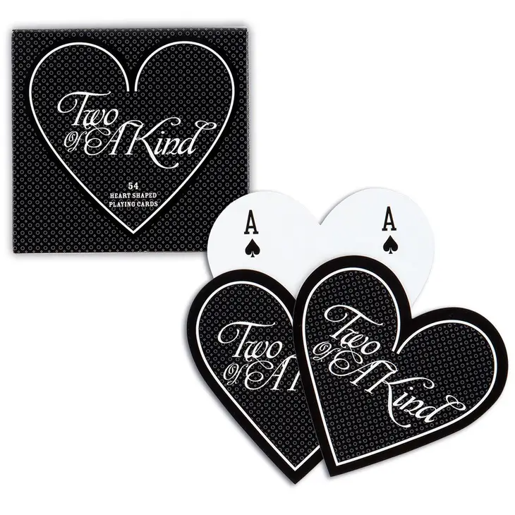 Heart Shaped Playing Cards Favor in Box