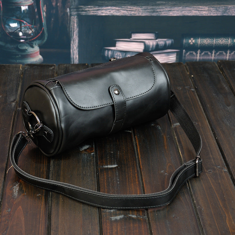 Retro fashion small leather bag