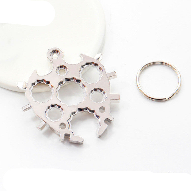 Octagonal Snowflake Universal Tool Card