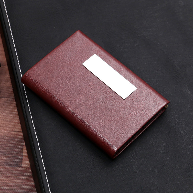 Notebook Signature Pen Suit Keychain Business Card Holder Four-piece Set Gift Set