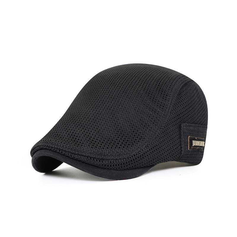 New Style Caps Men&#39;s Mesh Breathable Beret Women&#39;s