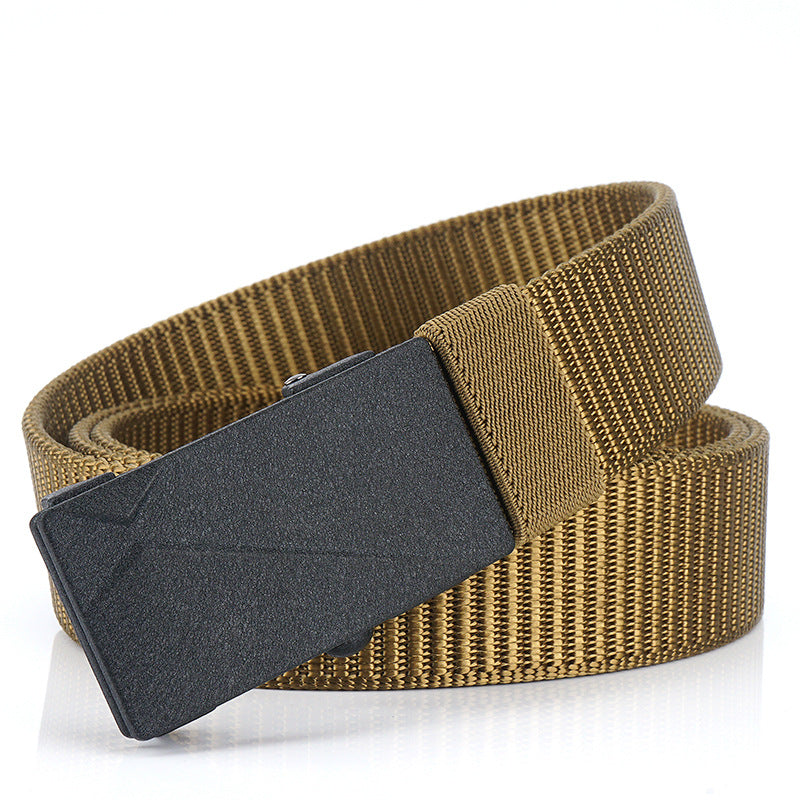 Toothless non-porous men&#39;s belt nylon belt