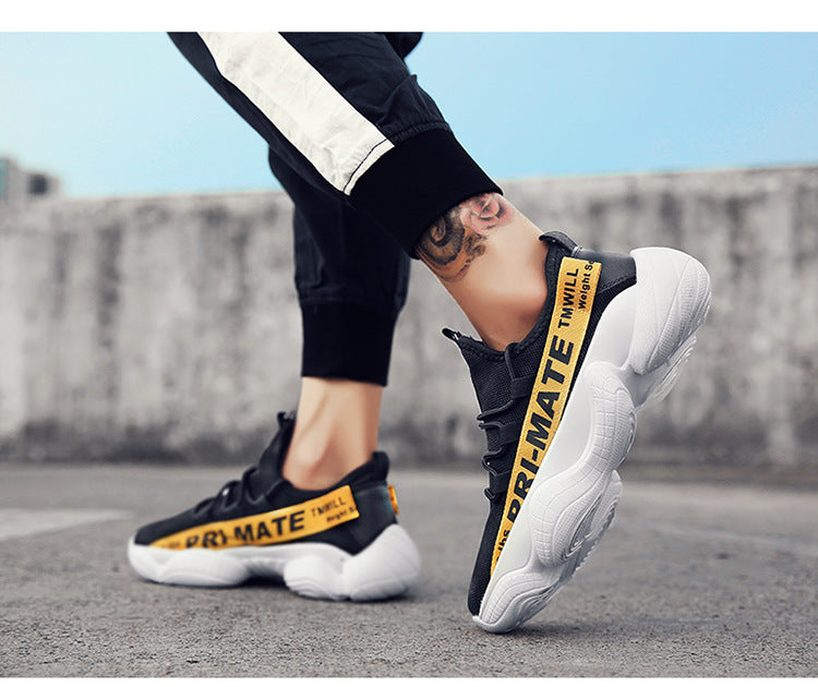 Breathable lightweight mesh casual sneakers