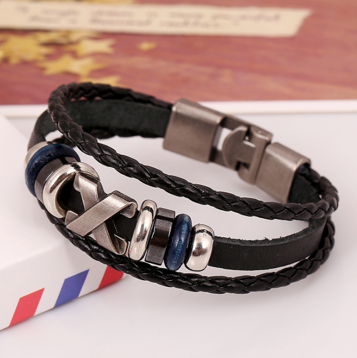 Vintage leather bracelet