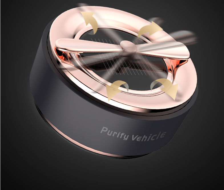 Solar car aromatherapy