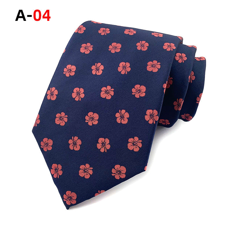 European And American Paisley Polyester Jacquard Men&#39;s Tie