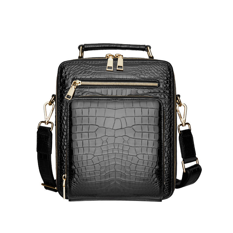 New Fashion Personalized Leather Men&#39;s Handbag