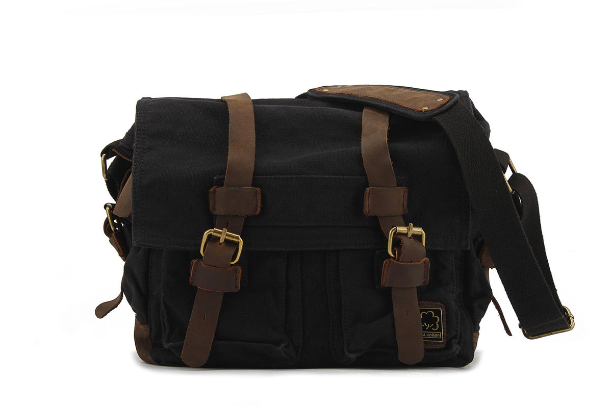Men&#39;s canvas shoulder bag