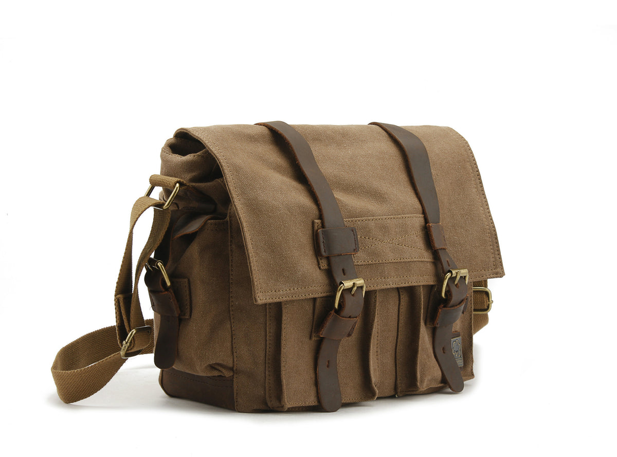 Men&#39;s canvas shoulder bag