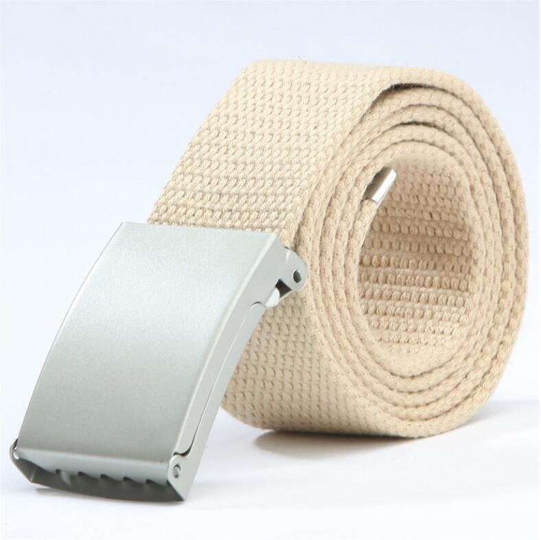Candy color fashion new unisex pants with canvas belt men&#39;s belt