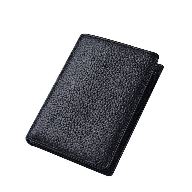 Multifunctional Short Leather Driver&#39;s License Wallet