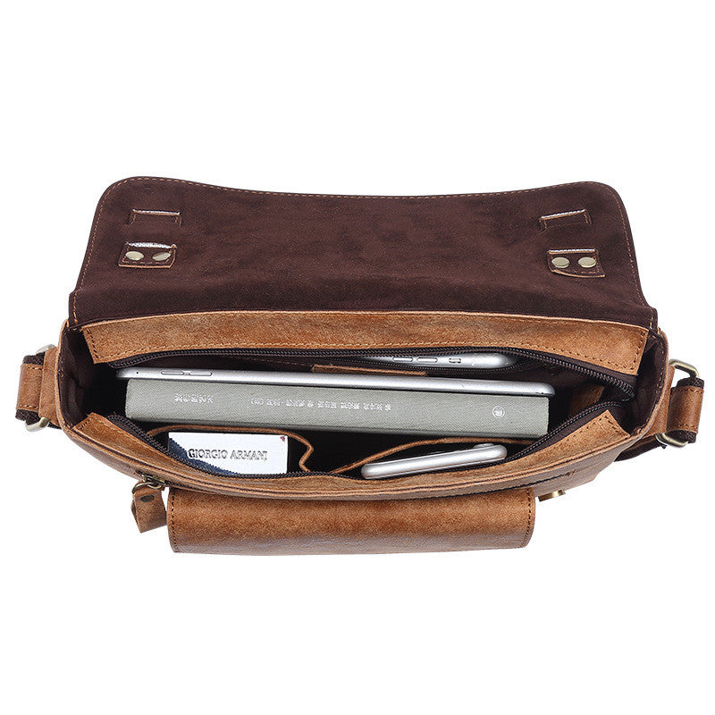 Vintage men&#39;s shoulder bag