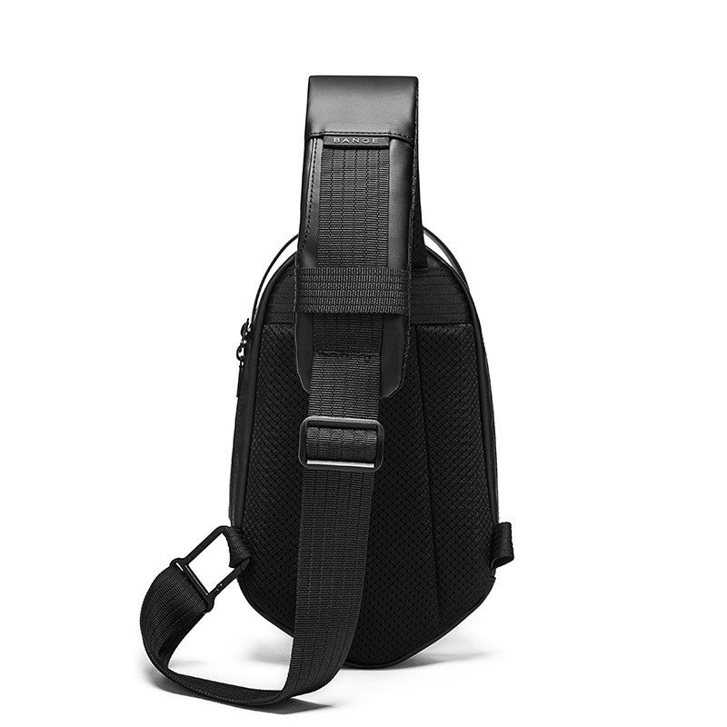 Hard shell polyhedron fashionable men&#39;s bag