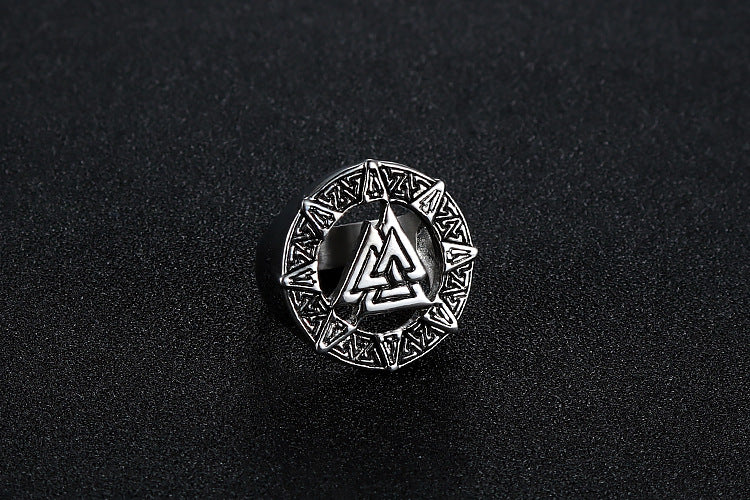 Viking warrior men&#39;s ring