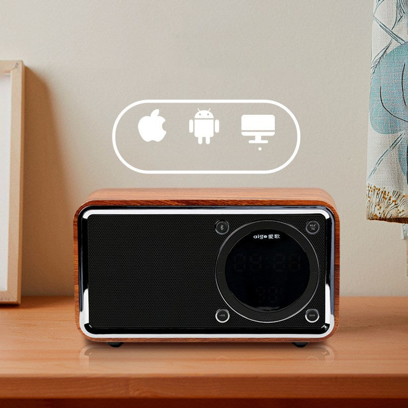 Wireless Bluetooth Speaker Desktop Living Room Card U Disk Subwoofer