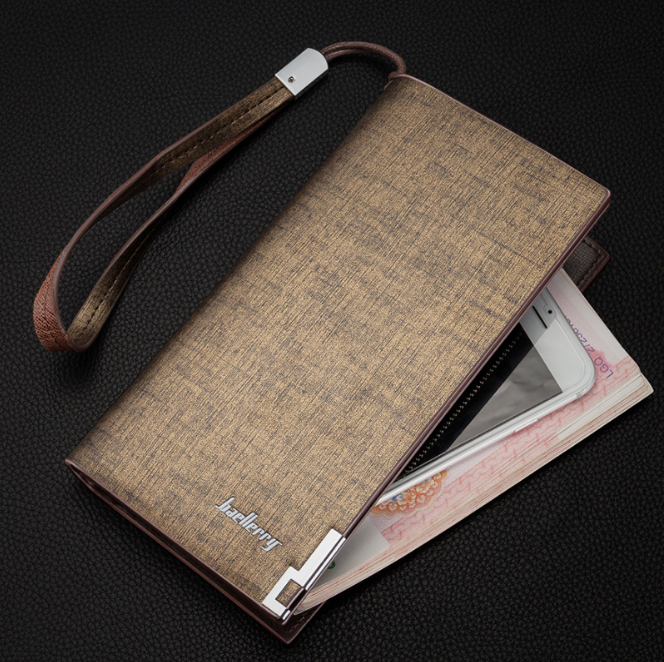 Long wallet multi-function zipper clutch
