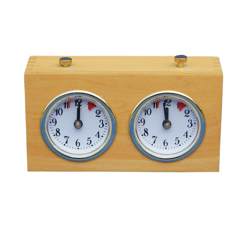 Fashionable Wooden Mechanical Chess Clock