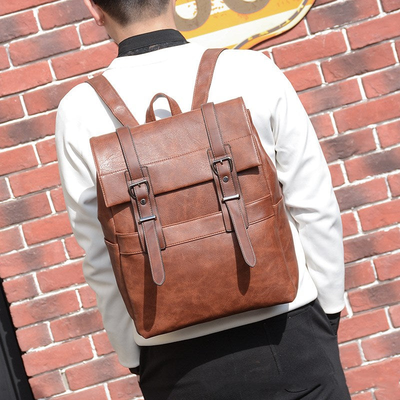 Casual business men&#39;s single shoulder backpack