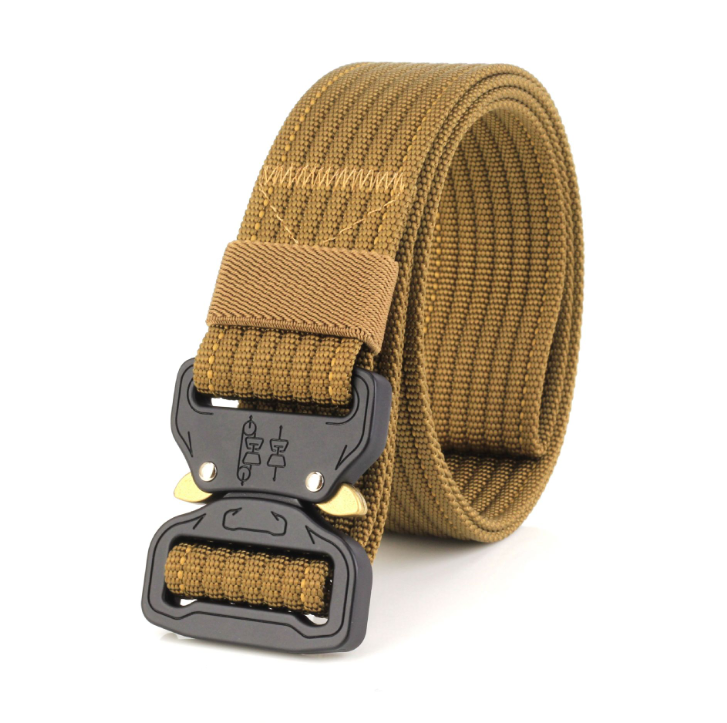 New Cobra buckle tactical belt male army fan rappelling nylon inner belt training belt special forces 3.8cm