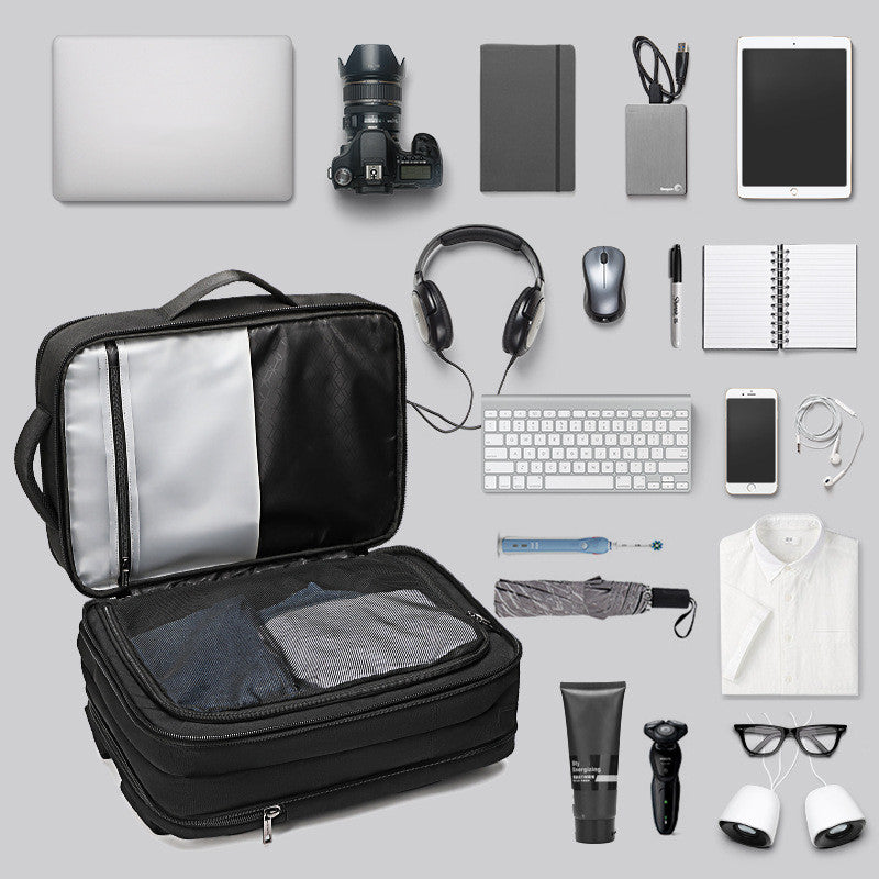 Large capacity usb computer bag