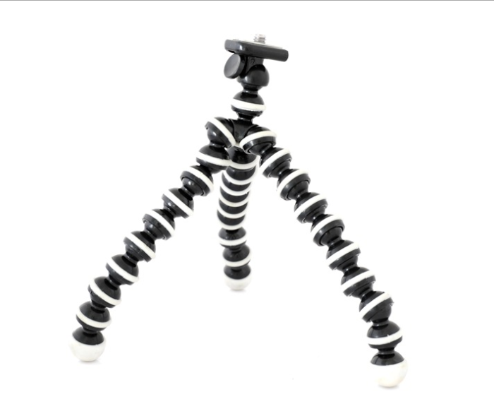 Compatible with Apple, Large Octopus Flexible Tripod Stand Gorillapod for Phone Telefon Mobile Phone Smartphone Dslr and Camera Table Desk Mini Tripod