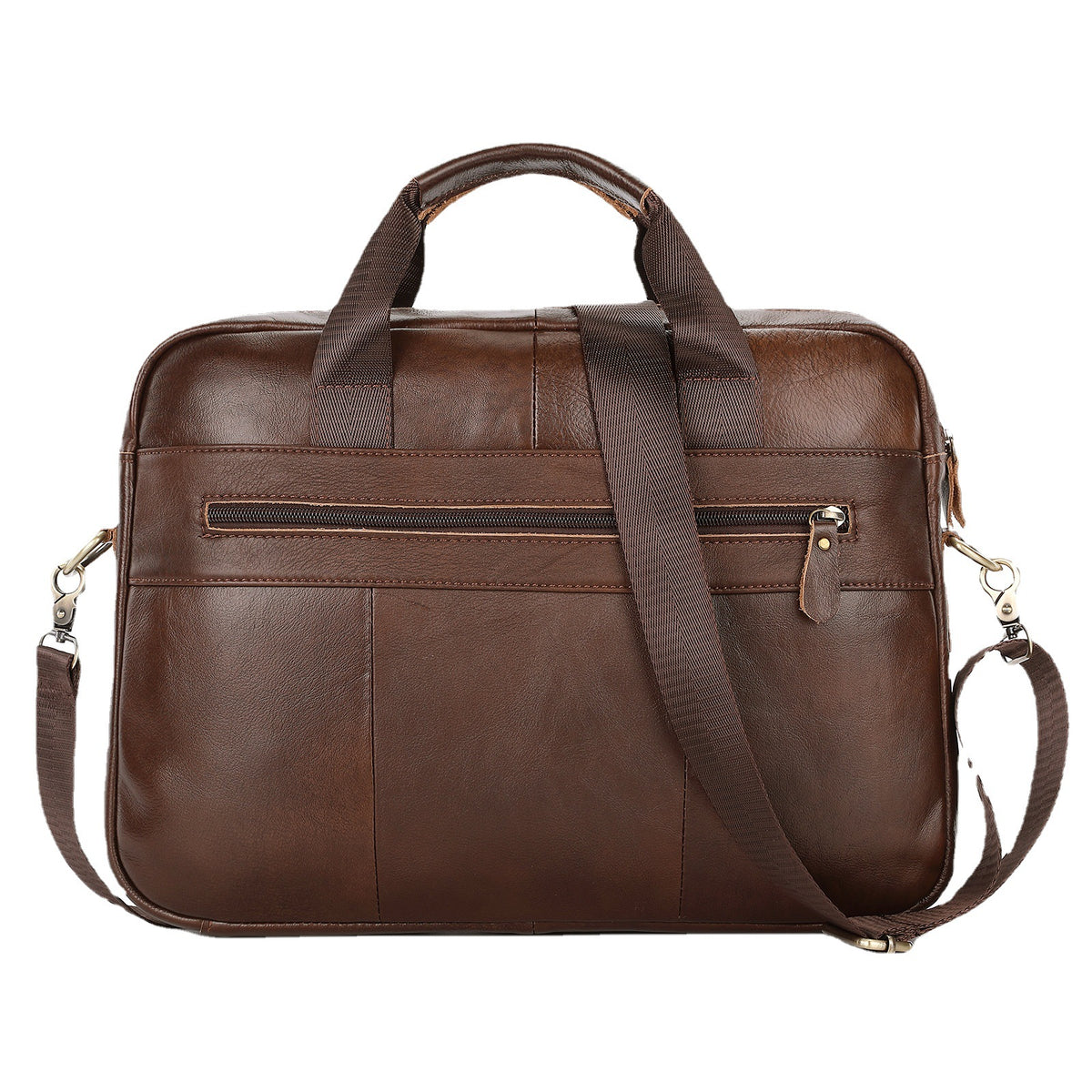 Men&#39;s Portable One-shoulder Cross-body Briefcase