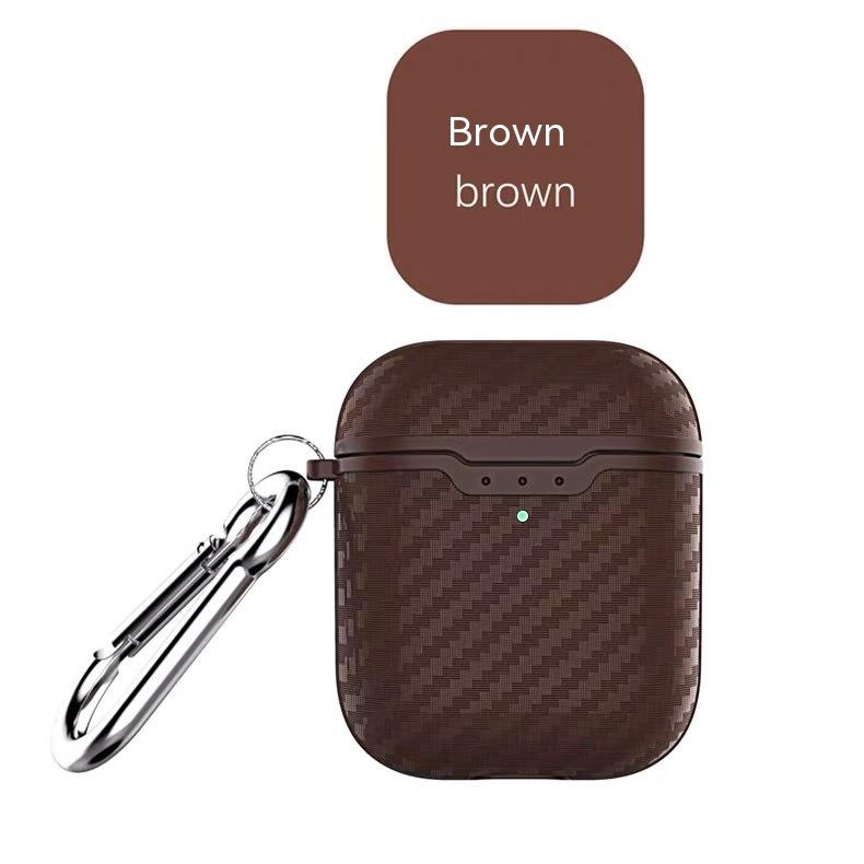 Bluetooth Second Generation Carbon Fiber Pattern Fashion Earphone Sleeves