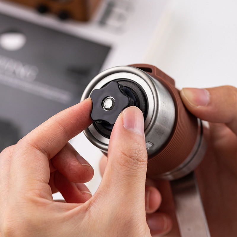 Stainless Steel Manual Grinding Portable Hand Coffee Machine