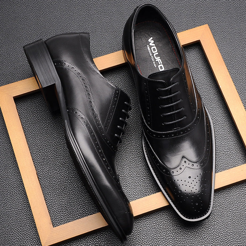 Vintage British Men&#39;s Business Dress Shoes