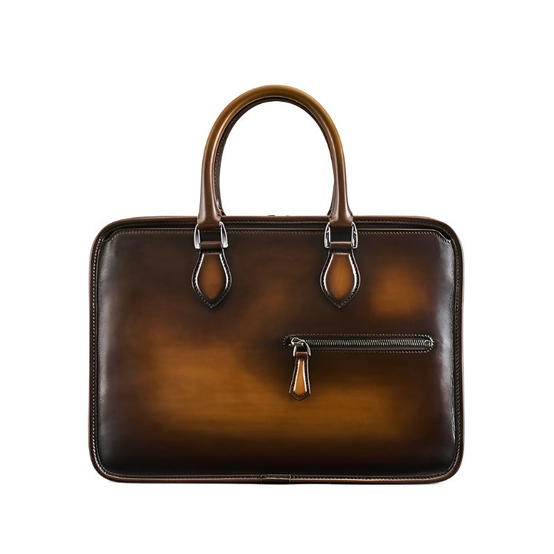 Hand-rubbed Vintage Business Bag