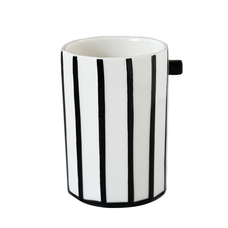 Vintage Striped Viking Mug Creative Ceramics