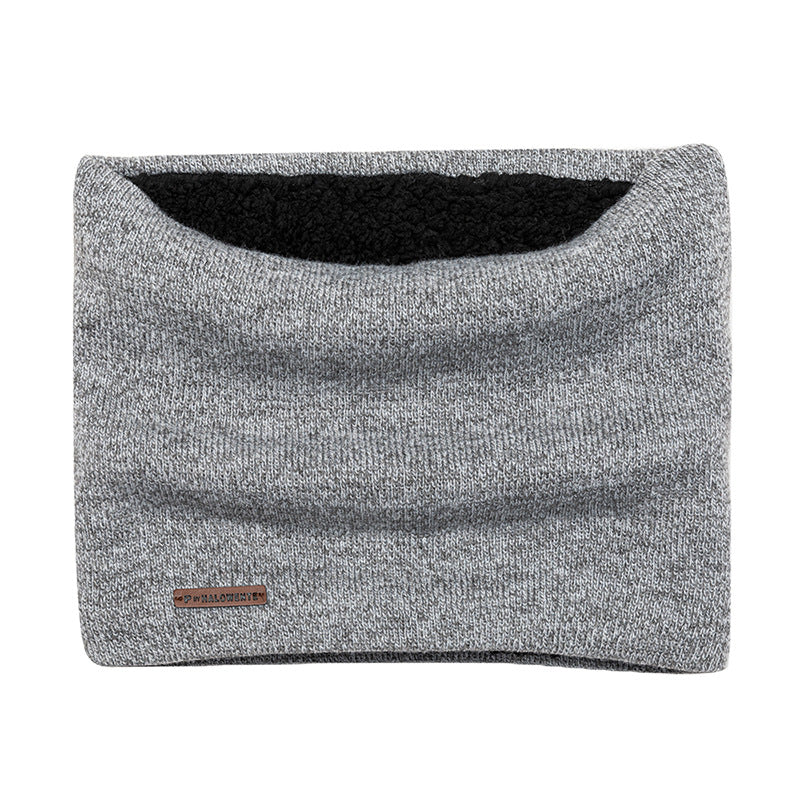 Outdoor Men&#39;s Knitted Thermal Pullover Scarf