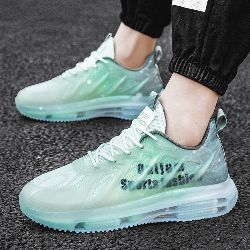 New Trendy All-match Sports And Leisure Running Men&#39;s Heightened Daddy Shoes