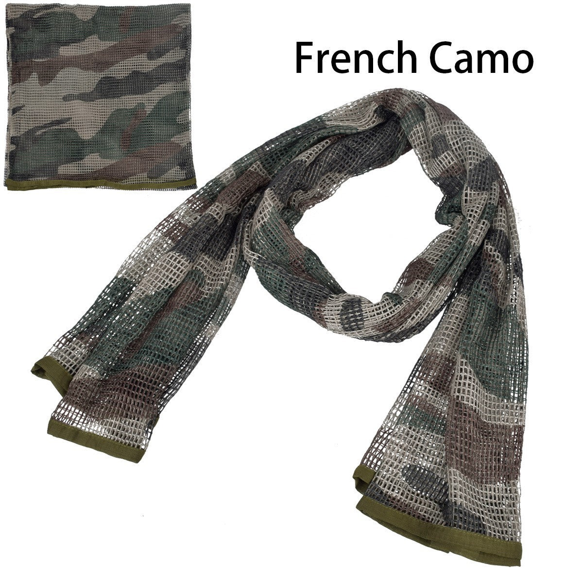 Breathable camouflage outdoor men&#39;s and women&#39;s scarves