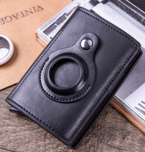 Aluminum Alloy Carbon Fiber Clip Anti-theft Card Holder