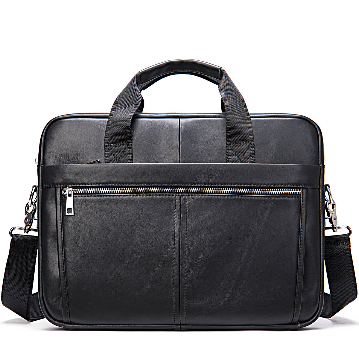 Men&#39;s Portable Briefcase Simple Diagonal Shoulder