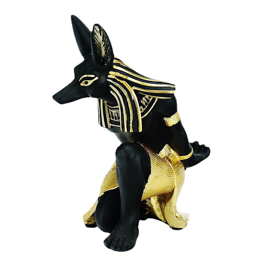 Creative Wine Rack Decoration Anubis Dog God Wine Rack