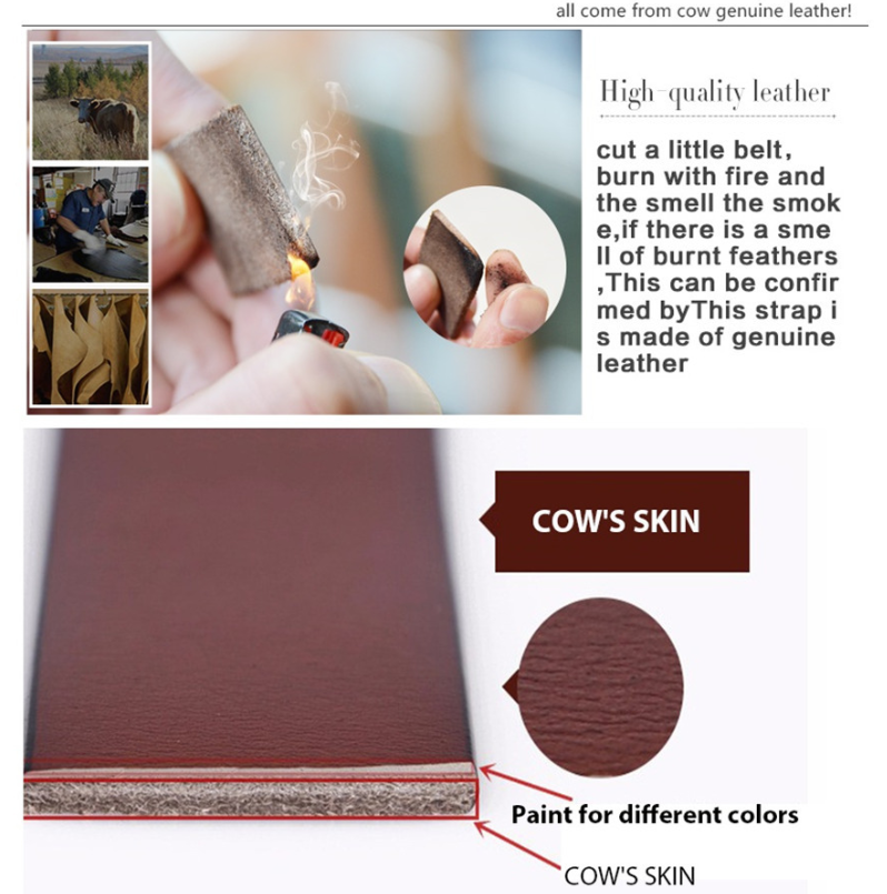 Men&#39;s leather belt