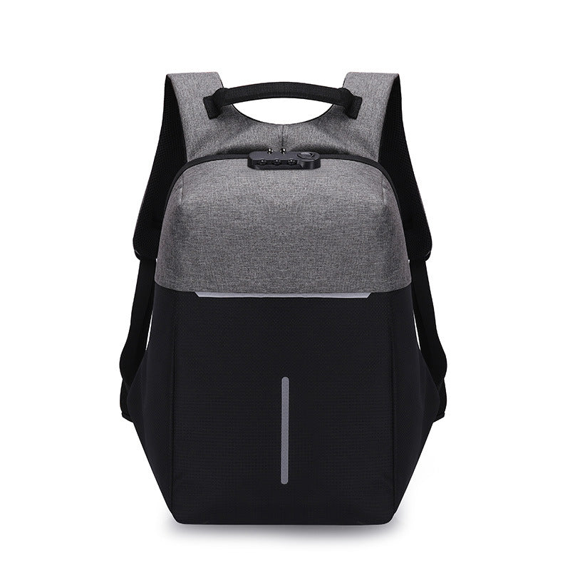 Reflective Large Capacity Water Repellent Men&#39;s Backpack