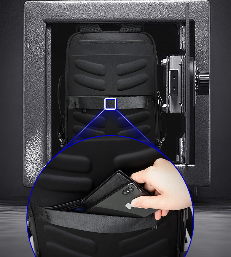 Large capacity computer backpack