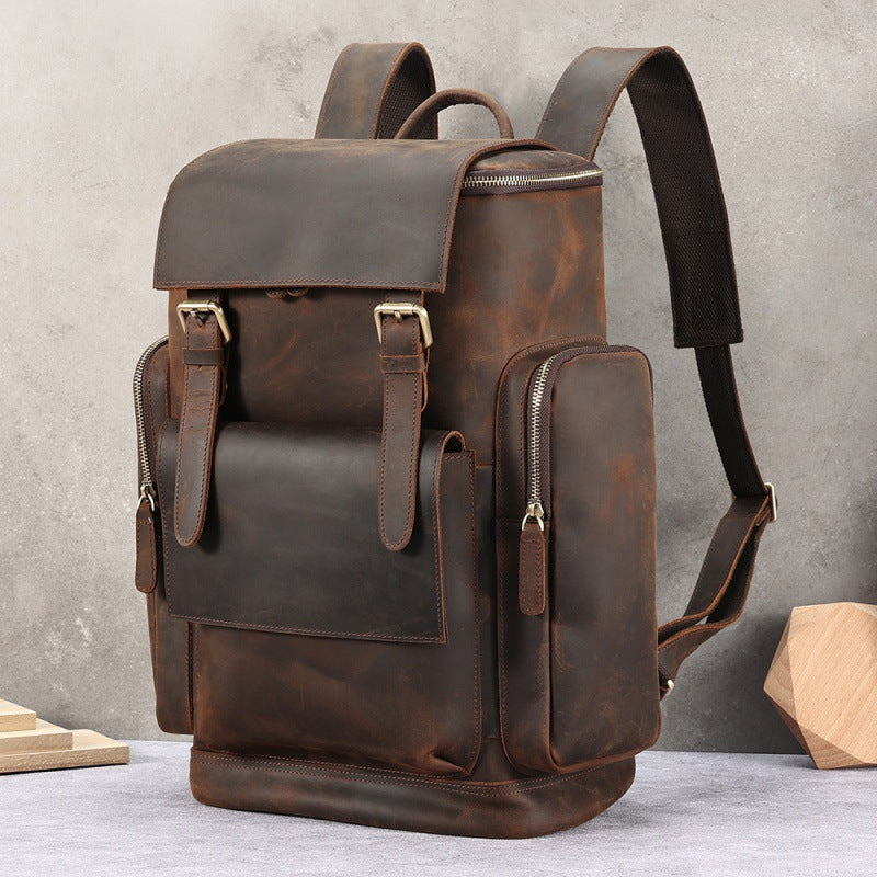 Retro Men&#39;s Backpacks For Large-capacity Travel