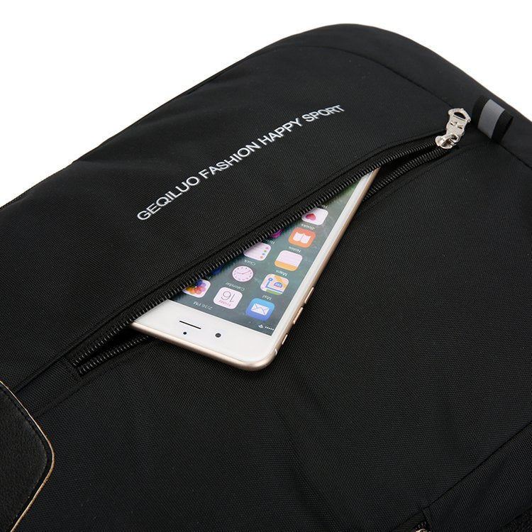 Nylon wearable sports and leisure backpack