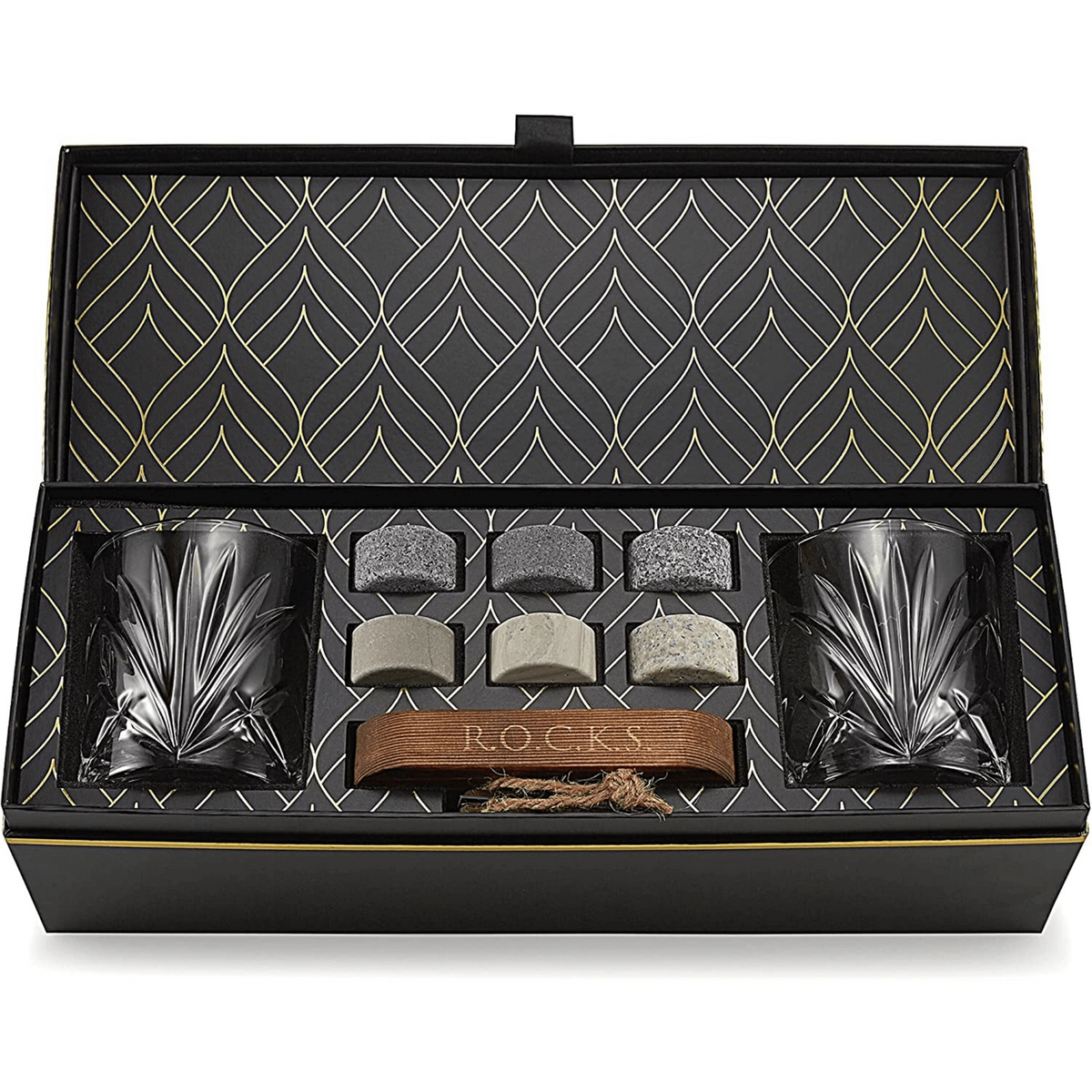 The Connoisseur&#39;s Set - Palm Whiskey Glass Edition
