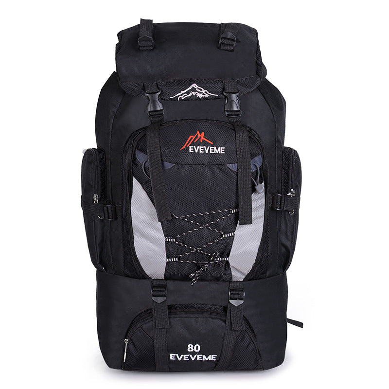 Outdoor Leisure Sports Backpack 80l Ultralight Riding Backpack Nylon Men And Women