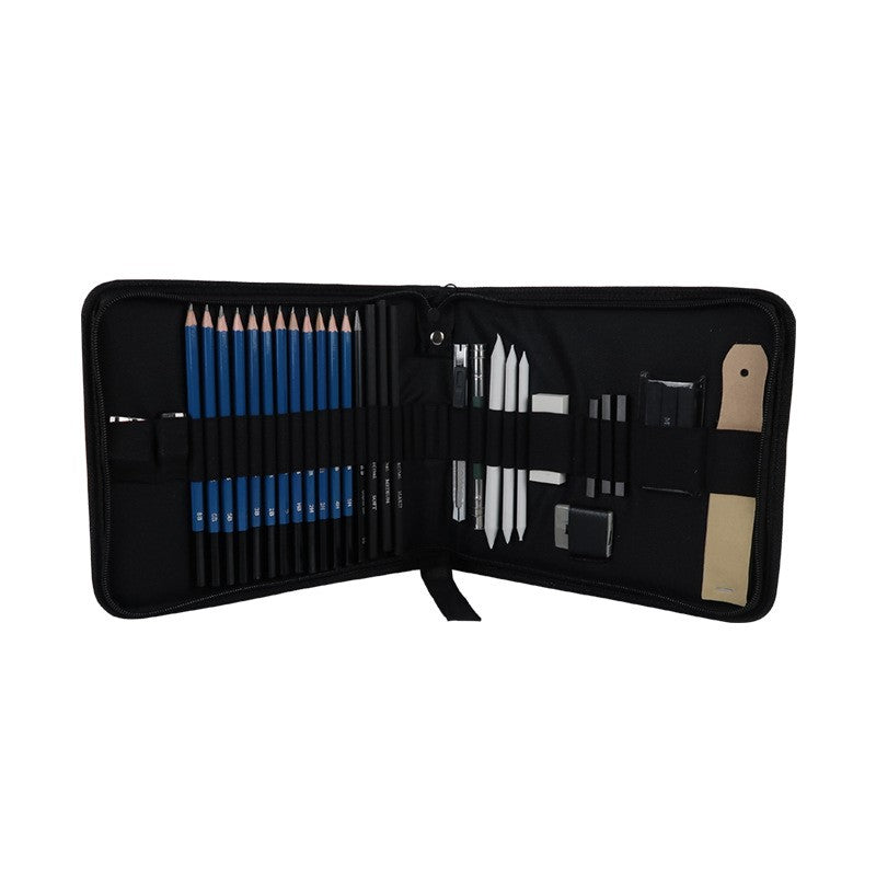32pcs Professional Drawing Sketch Pencil Kit Sketch Graphite
